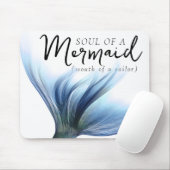 #MermaidLife Sailor Mouth Zeemeermin Soul | Blauer Muismat (Met muis)