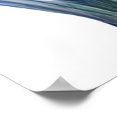 #MermaidLife Sailor Mouth Zeemeermin Soul | Blauer Poster (Hoek)