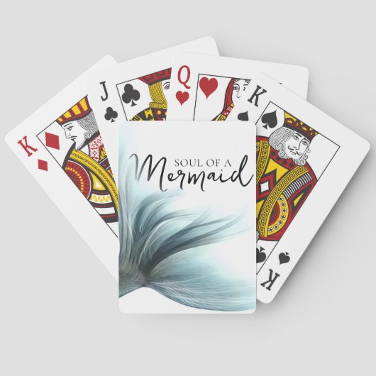 #MermaidLife Ziel van een Zeemeermin | Prijsopgave Pokerkaarten (Achterkant)
