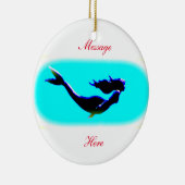 mermaids aangepast keramisch ornament (Rechts)
