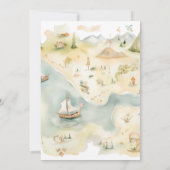 Mermaids and Pirates Birthday Kaart (Achterkant)