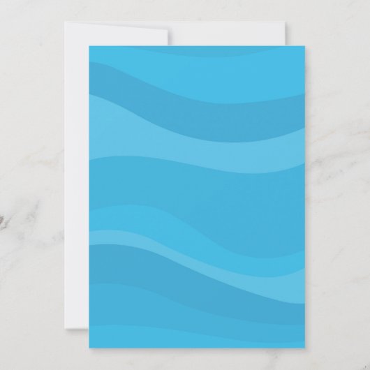 Mermaids and Pirates Birthday Kaart (Achterkant)