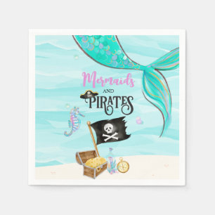 Mermaids and Pirates Birthday Servet