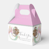 MERMAIDS BABY SHOWER nautisch Bedankdoosjes (Voorkant Zijde)