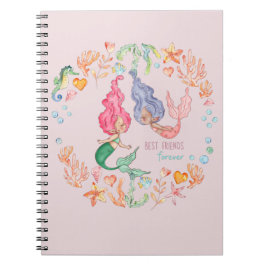 Mermaids Best Friends Forever BFF - persoonlijk Notitieboek