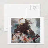 Mermaids bij Play, 1886 (olie op canvas) Briefkaart (Voorkant / Achterkant)