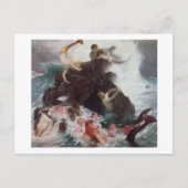 Mermaids bij Play, 1886 (olie op canvas) Briefkaart (Voorkant)