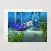 Mermaid's bij Play Briefkaart (Voorkant / Achterkant)