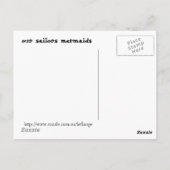 Mermaids Briefkaart (Achterkant)