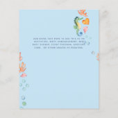 Mermaids BUDGET FOTO nodigt aankondiging uit (Achterkant)