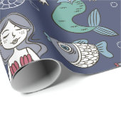 Mermaids Cadeaupapier (Rol Hoek)