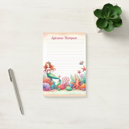 Mermaid's Cove Sticky Notes (Kantoor)