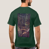 Mermaids deer mortifying by Schwind Moritz von von T-shirt (Achterkant)