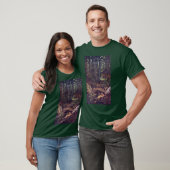 Mermaids deer mortifying by Schwind Moritz von von T-shirt (Unisex)