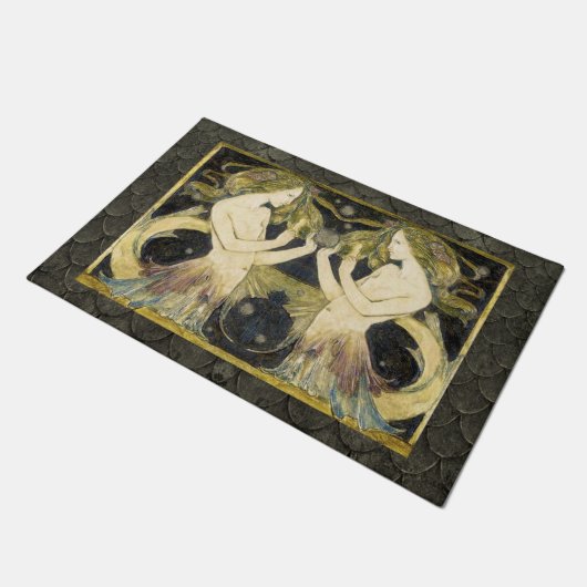 Mermaids Deuren Mat (Schuin)