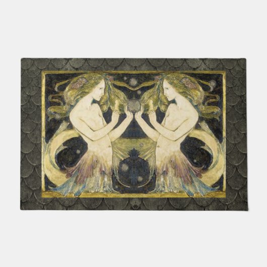 Mermaids Deuren Mat (Voorkant)