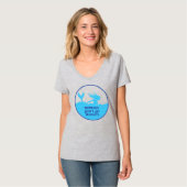 Mermaids Don't Do Mondays! T-shirt (Voorkant volledig)