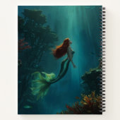 Mermaid's Dream Fantasy Art Onderwater Scene Notitieboek (Achterkant)