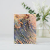 Mermaids en baby's briefkaart (Staand voorkant)