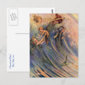 Mermaids en baby's briefkaart (Voorkant / Achterkant)