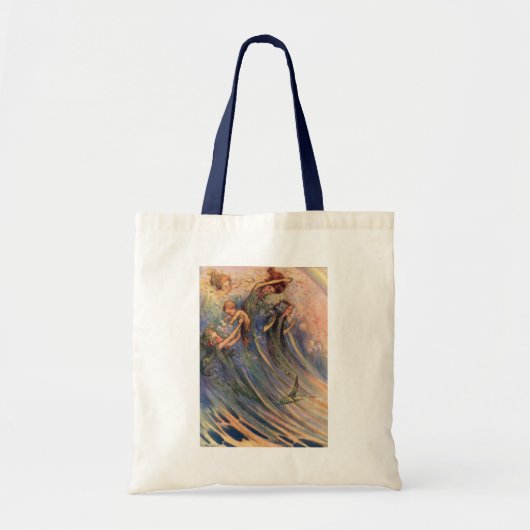 Mermaids en baby's tote bag (Voorkant)