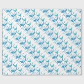 Mermaids- en margarita-artikelen cadeaupapier (Vlak)