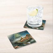 mermaids en verzendkosten kartonnen onderzetters (Insitu)