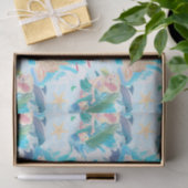 Mermaids en zandkasten tissuepapier (Geschenk)