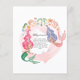 MERMAIDS - Gepersonaliseerd Flyer
