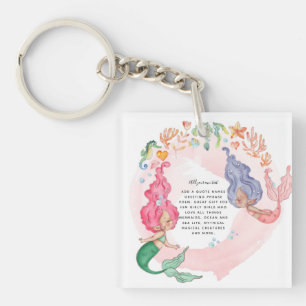 MERMAIDS - Gepersonaliseerd Sleutelhanger