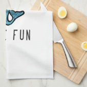 Mermaids hebben meer plezier theedoek (Quarter Fold)