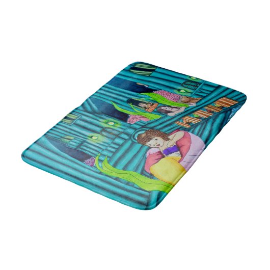 Mermaids’ Hideaway Bath Mat (Gekanteld)