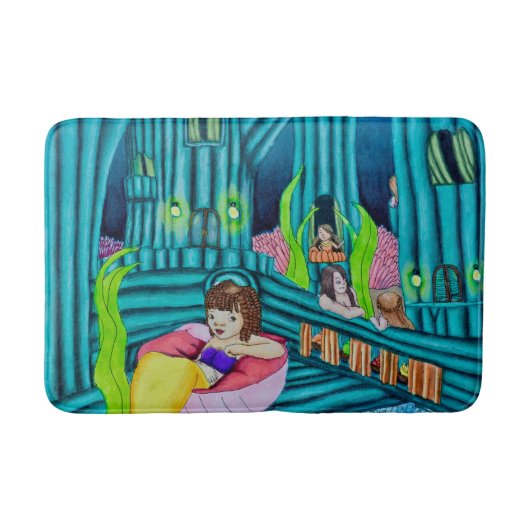 Mermaids’ Hideaway Bath Mat (Voorkant)