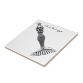 Mermaids Holding Stars Thunder_Cove Tegeltje (Zijkant)