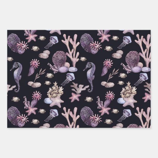 Mermaids Inpakpapier Vel (Voorkant 3)