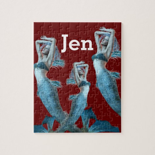 Mermaids Jigzaag Puzzle Legpuzzel (Verticaal)