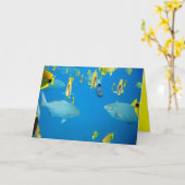 Mermaids Kaart (Gele Bloem)