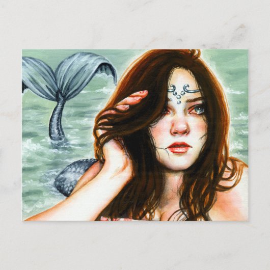 Mermaid's Lament Briefkaart (Voorkant)