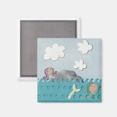 Mermaids Magneet (Voorkant / Achterkant)