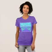 Mermaids maken Waves T-Shirt (Voorkant volledig)
