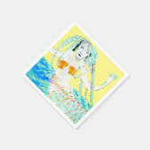 Mermaids met Dreadlocks Thunder_Cove Servet (Hoek)