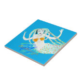 Mermaids met Dreadlocks Thunder_Cove Tegeltje (Zijkant)