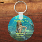 'Mermaids NOT Inclusive!' Button Sleutelhanger (Voorkant)