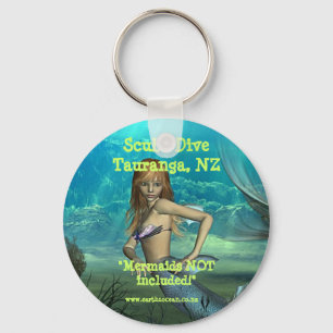 'Mermaids NOT Inclusive!' Sleutelhanger