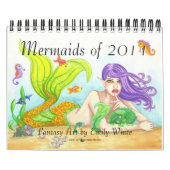 Mermaids of 2011 fantasy illustration art agenda kalender (Hoes)
