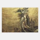 "Mermaids of the Rhine" van Arthur Rackham Inpakpapier Vel (Voorkant 2)