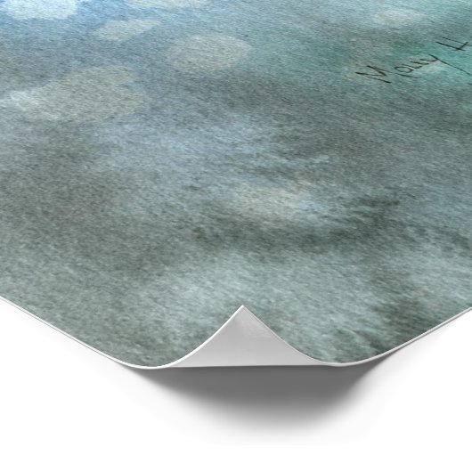 Mermaid's Perch Poster van Molly Harrison (Hoek)