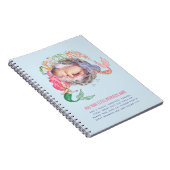 Mermaids PHOTO Baby Memories Journal Notitieboek (Rechterzijde)