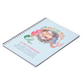 Mermaids PHOTO Baby Memories Journal Notitieboek (Linkerzijde)