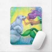 Mermaid's Polar Beer Kiss Muismat (Met muis)